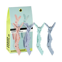 PINZA COCODRILO PARA EL CABELLO PARA PEINAR Y SEPARAR MECHONES (PINZAS PARA CABELLO)